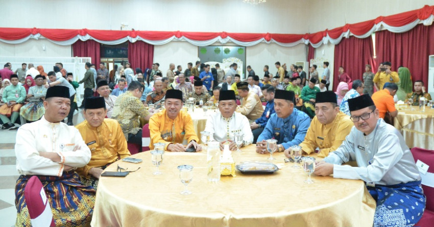 Hadiri Acara Temu Ramah, Bupati Rohil Ucapkan Selamat Atas di Lantiknya SF Hariyanto Menjadi Pj Gubri