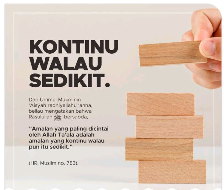 Kontinu Walaupun Sedikit