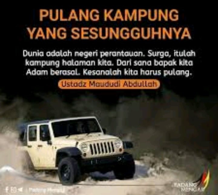 Pulang Kampung yang Sesungguhnya