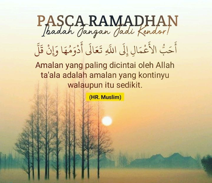 Amalan Setelah Ramadhan
