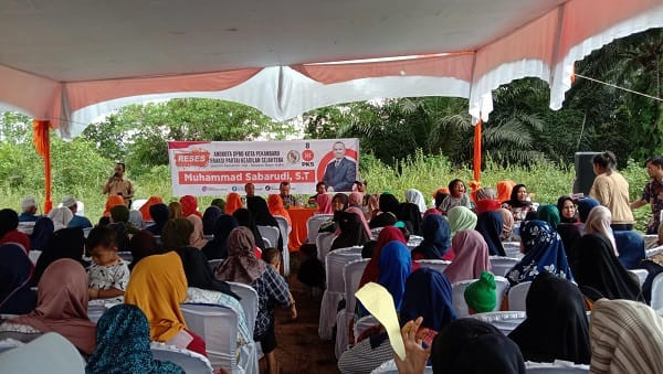 Reses Ketua DPRD Pekanbaru di Sialang Sakti, Warga Keluhkan Persoalan Banjir