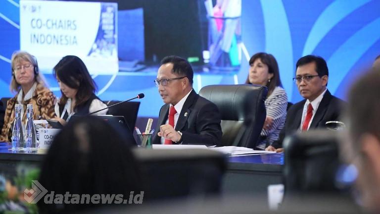 Mendagri memimpin sebagai Chair pada Ministerial Meeting World Water Forum ke- 10 di Bali