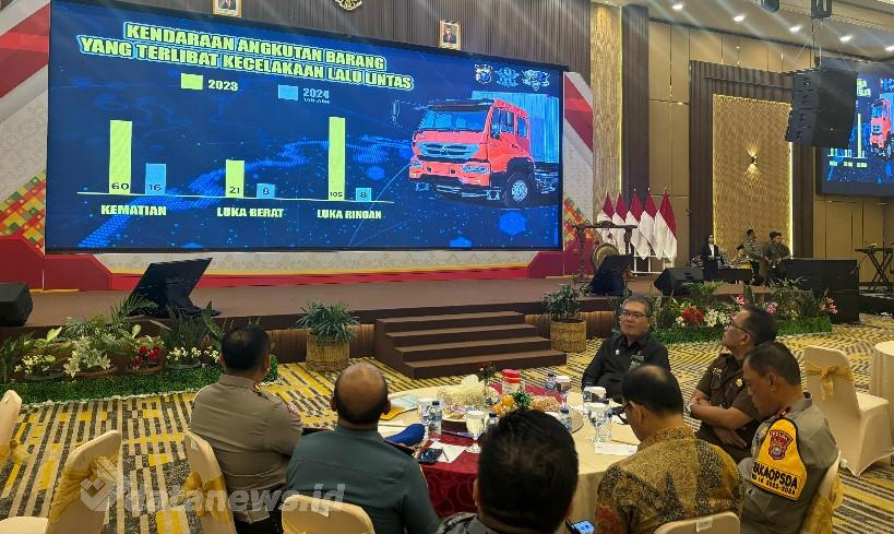 Polres Rohil Ikuti FGD Bersama Jajaran Satlantas Polda Riau