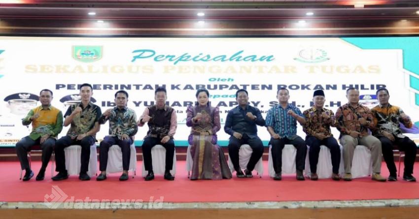 Pemkab Rohil Gelar Acara Perpisahan Sekaligus Pengantar tugas Kajari Rohil