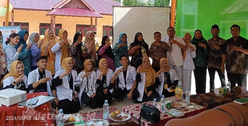 Camat Batu Hampar Sampaikan Angka Penurunan Stunting Kepada Gubri Melalaui Vidcom