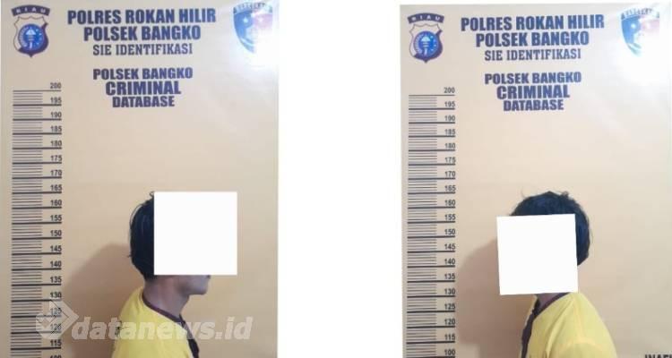Opsnal Polsek Bangko Berhasil Amankan Pelaku Curat