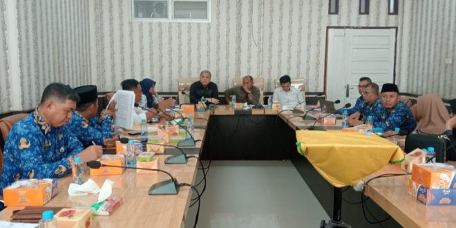 DPRD Rohil Gelar Rapat Bersama OPD Terkait