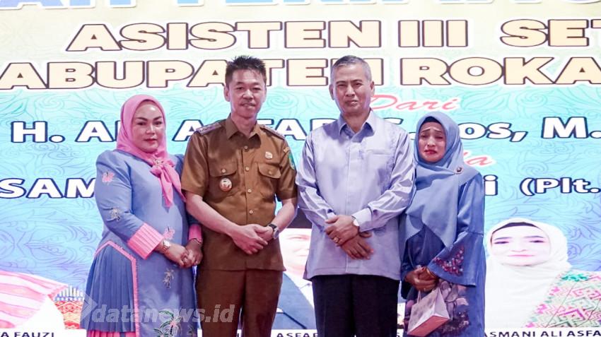 Perpisahan Sekaligus Pengantar Tugas Asisten lll, Bupati Rohil Sebut Ali Asfar Pekerja Keras