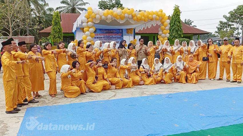 SDN 007 Bagan Batu Barat Lepaskan Siswa-siwi Kelas VI Sebanyak 75 Orang