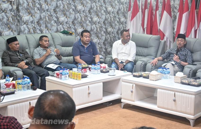 Bupati Rohil Pimpin Rapat Persiapan Iven Bakar Tongkang Tahun 2024