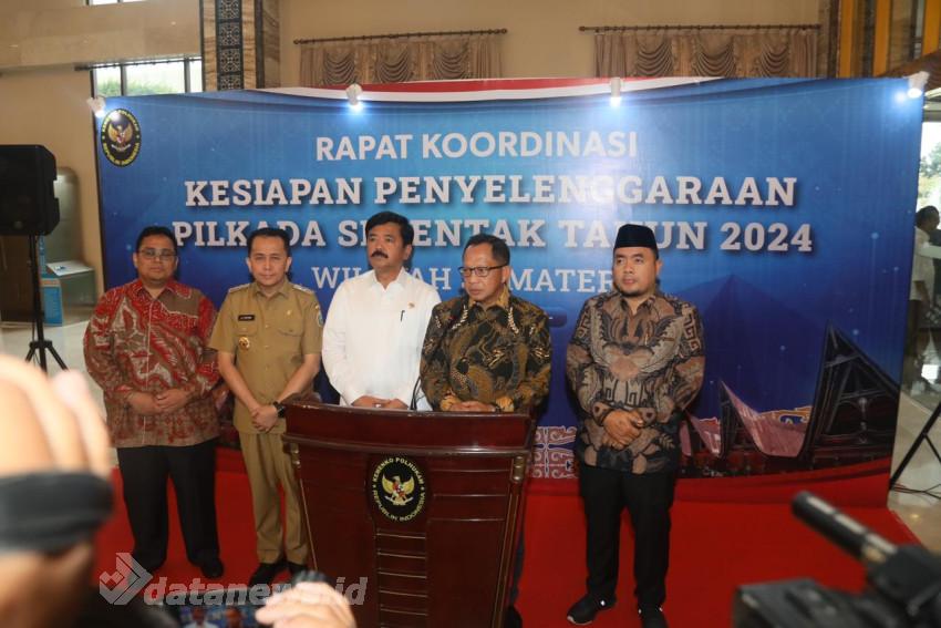 Mendagri Apresiasi Pj Gubernur Sumut Agus Fatoni, Tuntaskan Dana Pilkada
