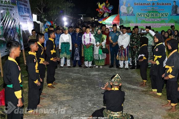 Buka MTQ Ke-XV Tebingtinggi Barat, Plt Bupati Meranti Pesan Tidak Membakar Lahan