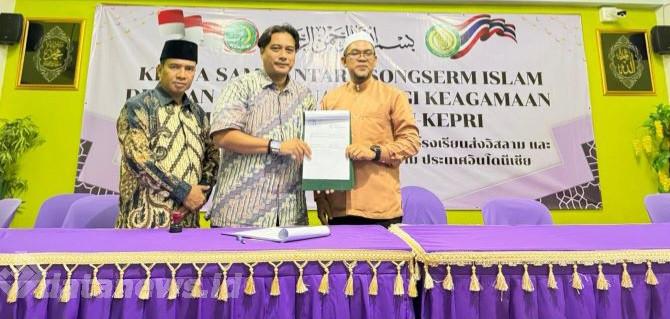 STAI Ar-Ridho Bagansiapiapi MoU dengan School Songsem Songkhla Thailand