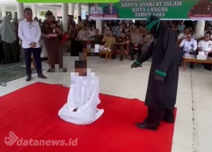 Rudakpaksa Santriwati, Pimpinan Dayah Dicambuk 150 Kali dan Penjara 170 Bulan