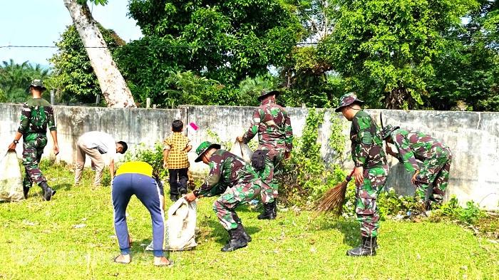 TMMD Kodim 0313/KPR Ke-121, Kades Tanjung Belit Selatan Berharap TNI dan Warga Selalu Solid