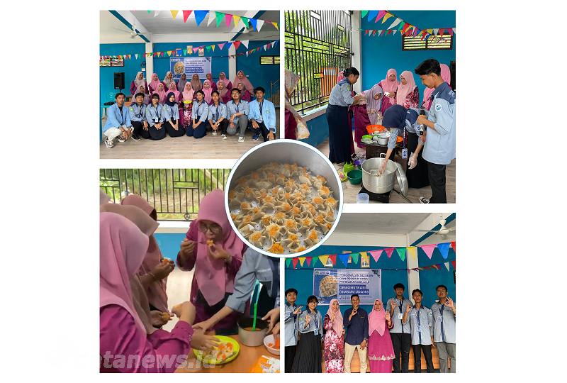 Mahasiswa Kukerta MBKM Desa Kuala Alam Sukses Laksanakan Kegiatan Pengenalan Gizi Ikan dan Produk Hasil Perikanan Melalui Demonstrasi Dimsum Udang