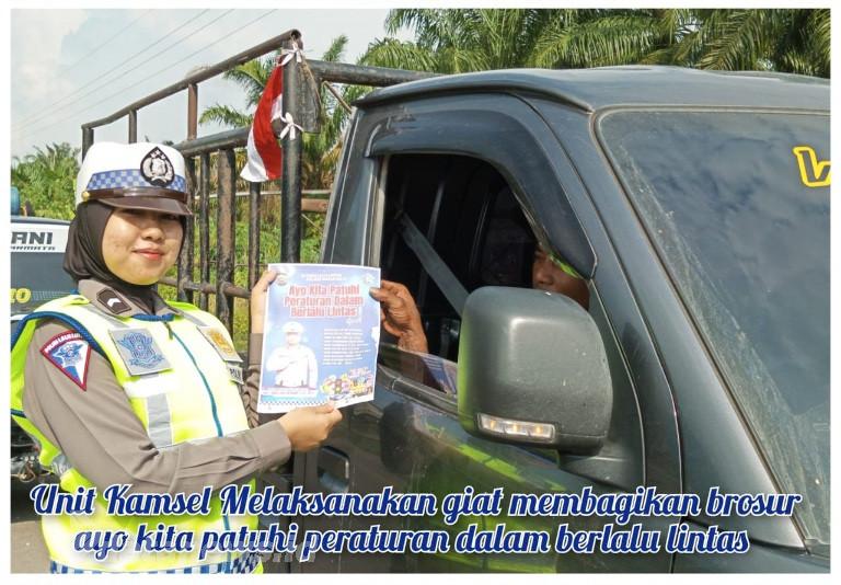 Satlantas Polres Rohil Gelar Dikmas dan Kampanye Keselamatan