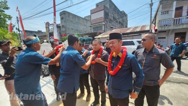 Afrizal Sintong Hadiri Pelantikan Koorcam se-kabupaten Rohil dan Buka Rakerkab Koni Rohil Tahun 2024