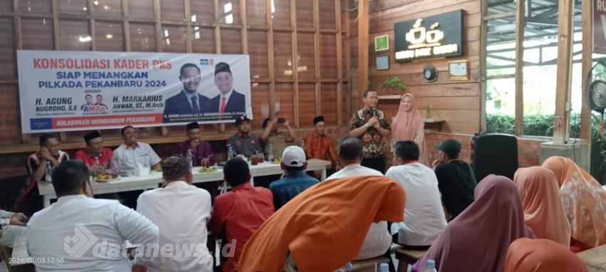 PKS Intruksikan Seluruh Kader Totalitas Menangkan Agung Nugroho-Markarius Anwar di Pilkada Pekanbaru 2024