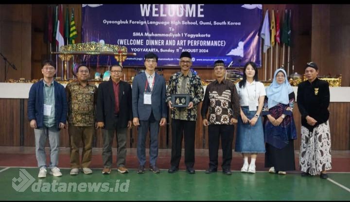 SMA MUHI Yogyakarta Terima Kunjungan Internasional dari Gyeongbok Korea Selatan
