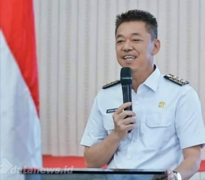 Bupati Rohil Akan Hotmix Jalan Sudirman Pekaitan