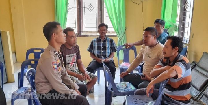 Ciptakan Pemilu Damai, Bhabinkamtibmas Kapolsek Bagan Sinembah Gencar Lakukan Cooling System