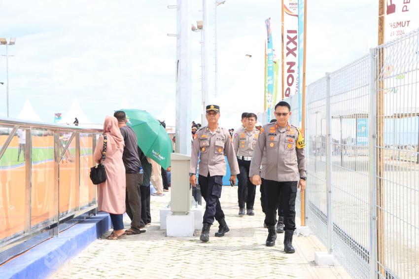 Kapolres Pidie Pastikan Keamanan dalam Pelaksanaan PON XXI Cabor Sepatu Roda