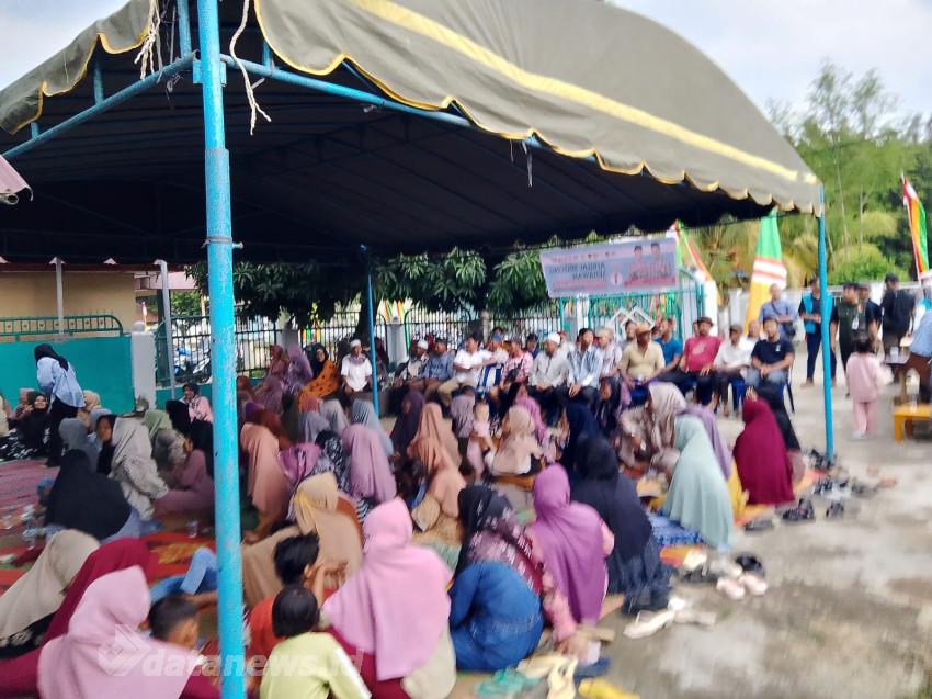 Masyarakat Desa Suka Maju Dukung Putra dari Dapil IV Bacalon Wakil Bupati Rohil Paslon Asset Nomor 1