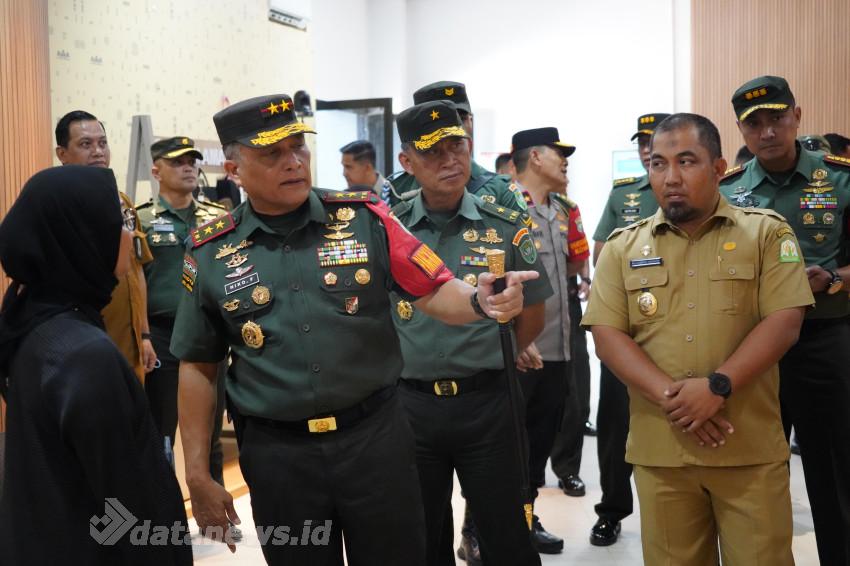 Pangdam IM Cek Langsung Kesiapan Pengamanan Presiden RI