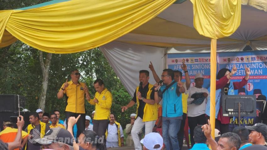 Kampanye Dialogis di TPTM, Paman Kandung JC Ajak Masyarakat Pilih Nomor 1 Asset