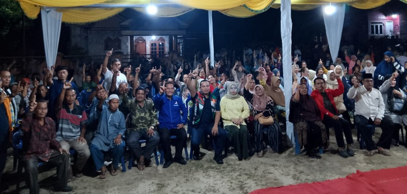 Masyarakat Akar Belingkar Hadiri di Kampanye Bijak