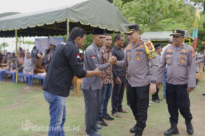 Kapolres Pidie Ajak Masyarakat Kembang Tanjung Ciptakan Kamtibmas Kondusif Jelang Pilkada 2024