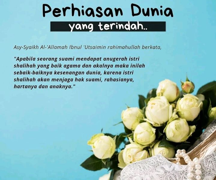 5 Kriteria Istri Idaman