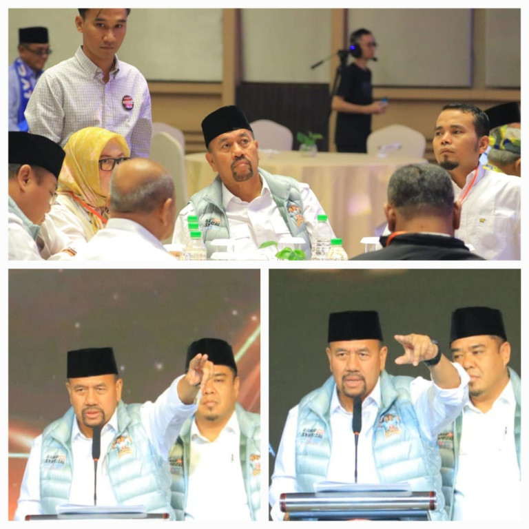 Calon Bupati BatuBara Baharuddin Siagian Berharap Masing-masing Pasangan Cabub Mendinginkan Massa Pendukungnya