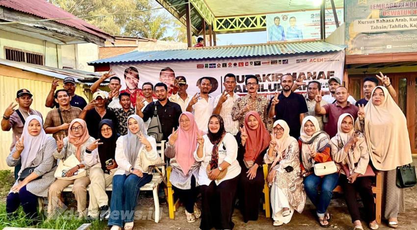 SAMARATA Gelar Konsolidasi Pemenangan Mualem bersama Sekretaris Gerindra Aceh