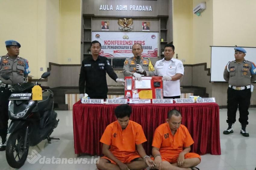 Penyeludupan 1 Kg Kokain Digagalkan, Polres Langsa Selamatkan Ribuan Jiwa dari Narkoba