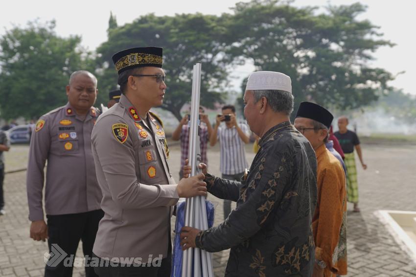 Cooling System Pilkada 2024, Kapolres Pidie Sambangi Warga Mila