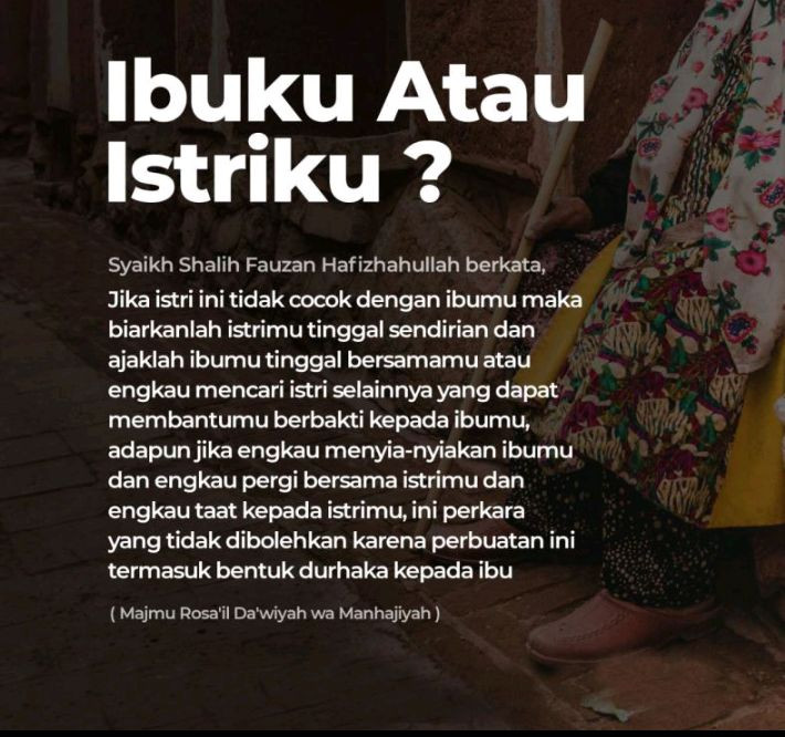 Antara Istri dan Ibu