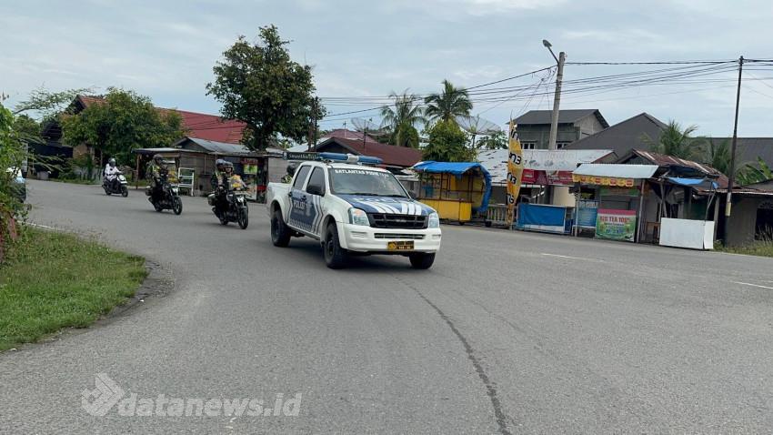 Polres Pidie Gelar Patroli Gabungan Skala Besar