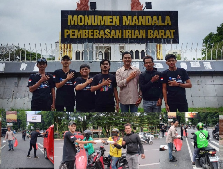 Jumat Berkah, Aksi komunitas Baramakassar Bagikan Makan Siang ke Masyarakat