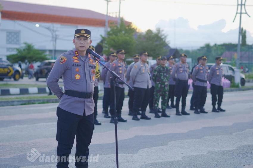 Amankan Debat Kandidat Calon Bupati dan Wakil Bupati, Polres Pidie Kerahkan 334 Personel