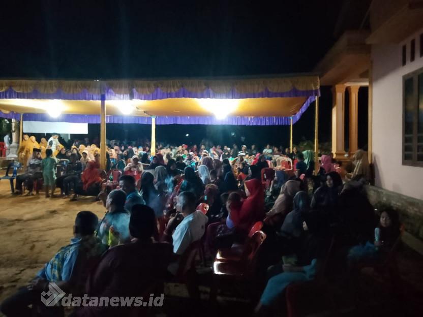 Maston, Hamzah, Cindy Ramadani dan Fazrul Hidayat Ajak Warga Desa Suka Makmur Pilih Asset