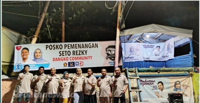Comunity Dangko Siap Menangkan Andi Seto Asapa- Reski Luthfi di Pilwalkot Makassar