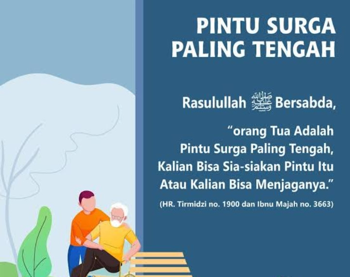 Orang Tua Adalah Pintu Surga yang di Tengah