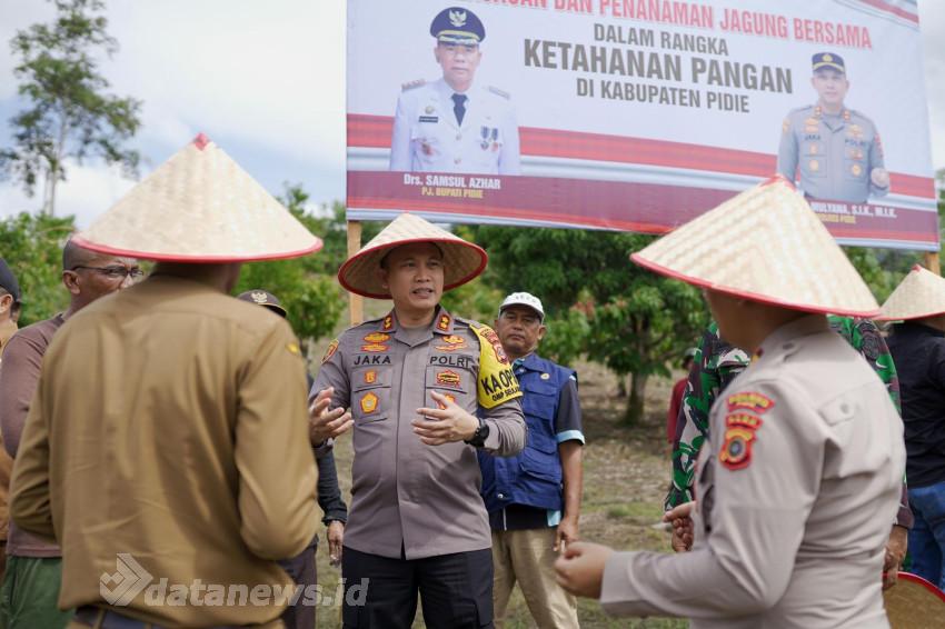 Polres Pidie Dukung Program Asta Cita Presiden