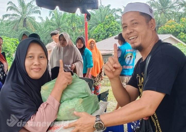 Tim Asset Dapil 4 Salurkan 5000 Paket Sembako Murah di Kecamatan Basira
