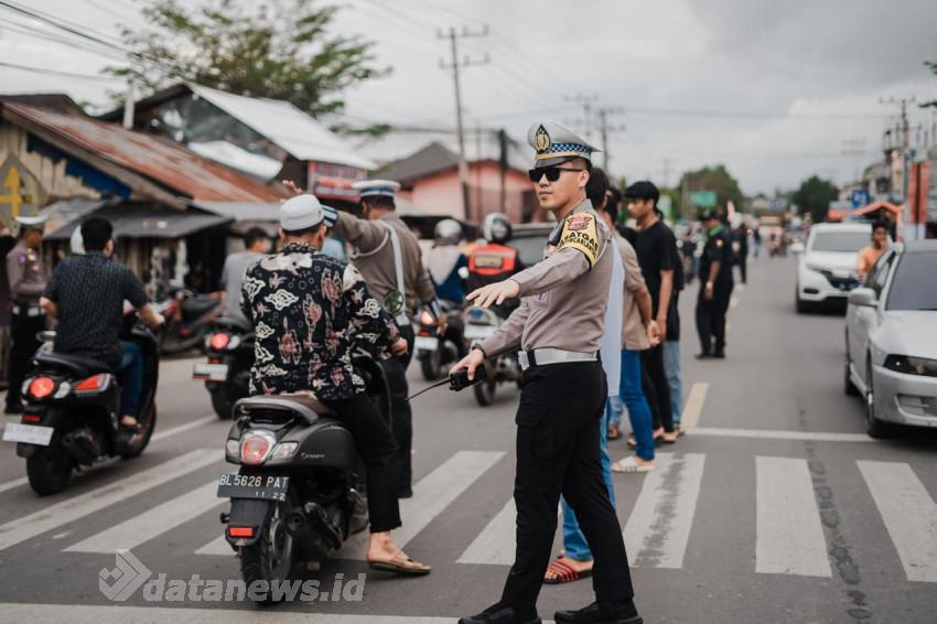 Polres Pidie Maksimalkan Pengamanan, Saat Kampanye Terbuka Paslon Bupati dan Wakil Bupati Pidie