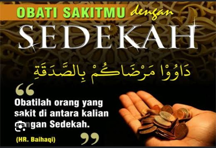 Sembuhkan Penyakit Dengan Sedekah