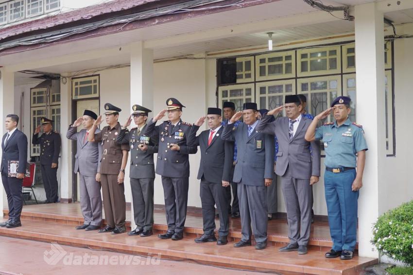 Kapolres Pidie Hadiri Upacara Hari Pahlawan di Kantor Bupati Pidie