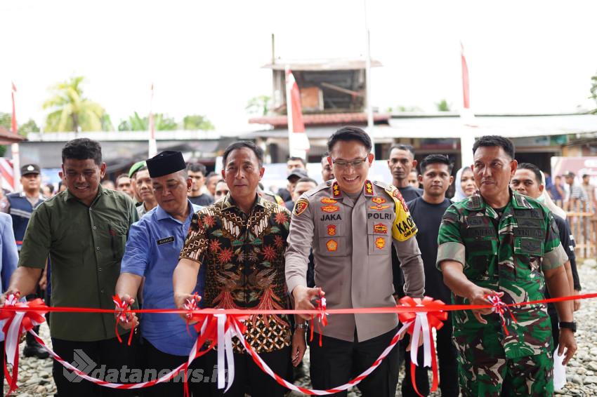 Dirresnarkoba Polda Aceh Hadiri Peluncuran Kampung Bebas dari Narkoba di Tiro